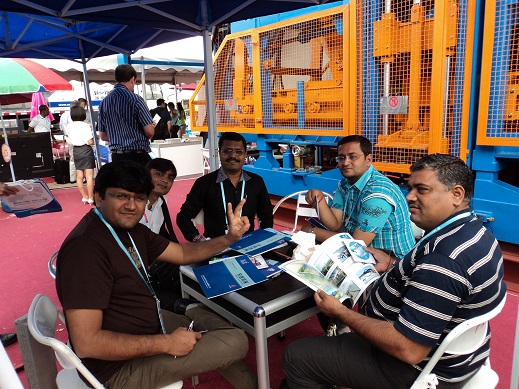 加氣塊設(shè)備112界廣交會(huì) 6